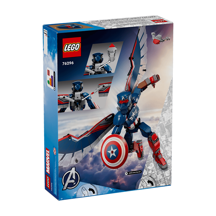 76296 New Captain America Construction Figure
