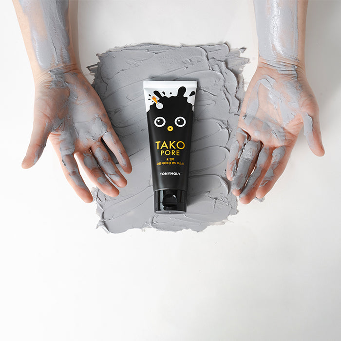 TAKO PORE CHARCOAL PORE TIGHTENING MUD MASK FACE MASK by TONYMOLY at Sundora