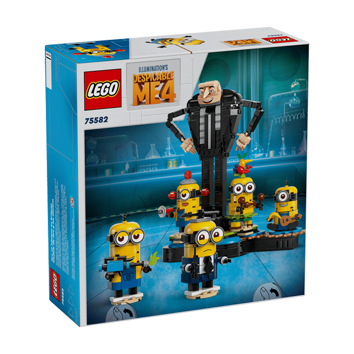 75582 Brick-Built Gru and Minions