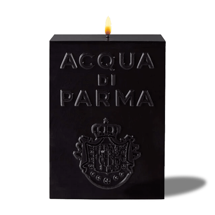 BLACK CUBE NERO CANDLE CANDLE by ACQUA DI PARMA at Sundora