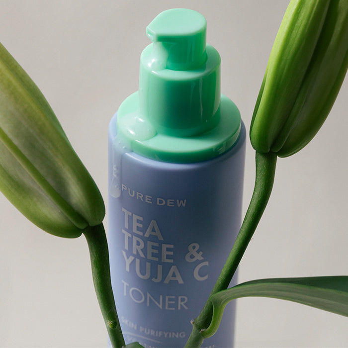 PURE DEW TEATREE YUJA C PURIFYING TONER TONER by TONYMOLY at Sundora