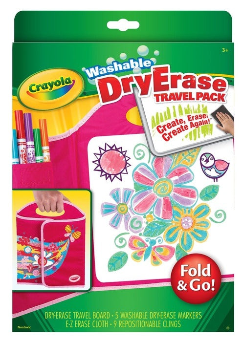 Fold And Go Dry-Erase Travel Pack STATIONERY by CRAYOLA at Sundora