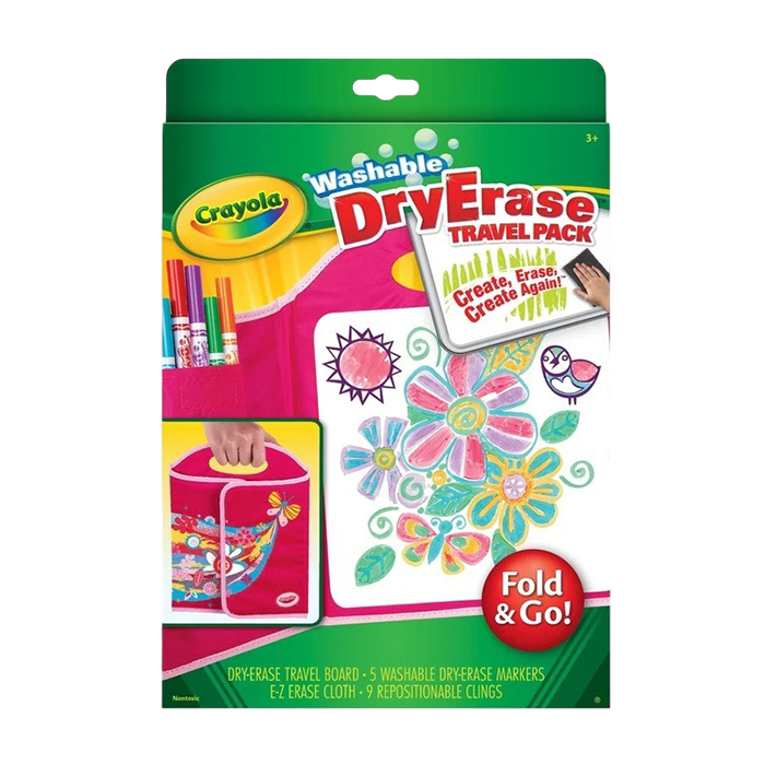 Fold and Go Dry-Erase Travel Pack ARTS &amp; CRAFTS by CRAYOLA at Sundora
