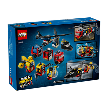 60462 Helicopter, Fire Truck &amp; Submarine Remix