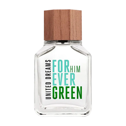 UNITED DREAMS FOREVER GREEN FOR HIM PERFUME by UNITED COLORS OF BENETTON at Sundora