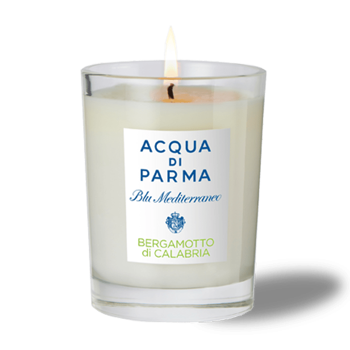 BLU MEDITERRANEO BERGAMOTTO DI CALABRIA CANDLE CANDLE by ACQUA DI PARMA at Sundora