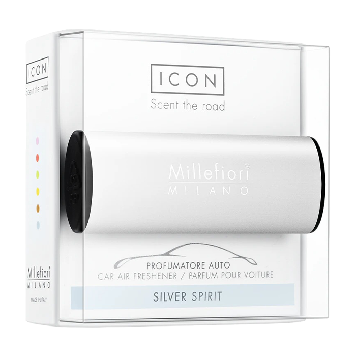 Icon Car Air Freshener Classic - Silver Spirit