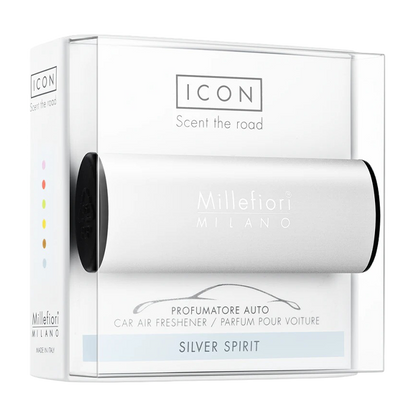 Icon Car Air Freshener Classic - Silver Spirit