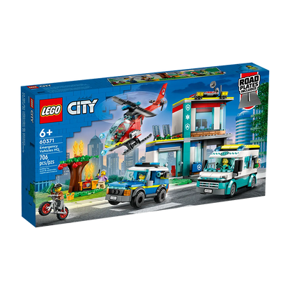 60371 EMERGENCY VEHICLES HQ TOYS by LEGO at Sundora