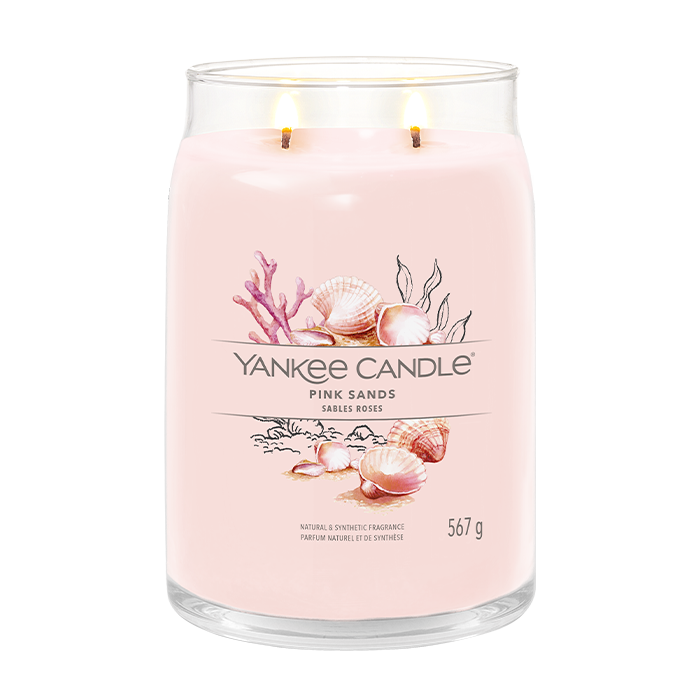 PINK SANDS SIGNATURE JAR CANDLE by YANKEE CANDLE at Sundora