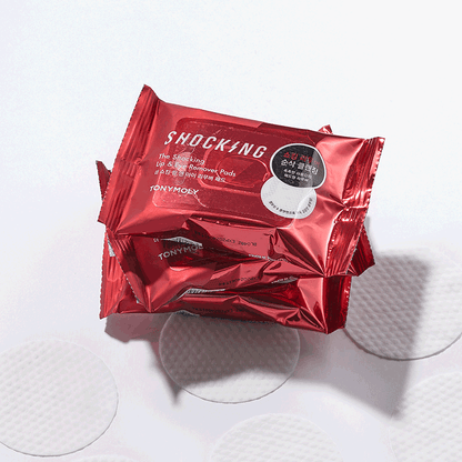 THE SHOCKING LIP &amp; EYE REMOVER PADS MAKEUP REMOVER by TONYMOLY at Sundora