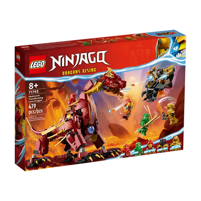 71793 HEATWAVE TRANSFORMING LAVA DRAGON TOYS by LEGO at Sundora