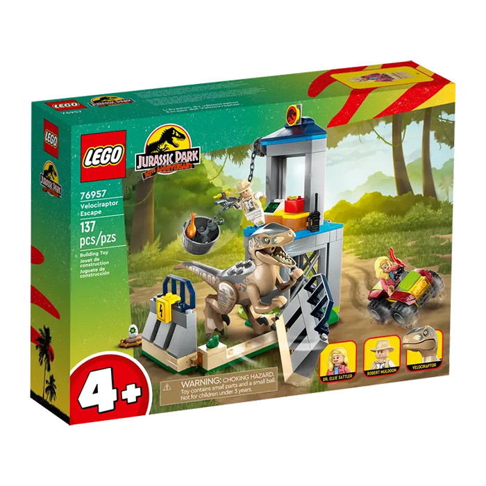 76957 VELOCIRAPTOR ESCAPE TOYS by LEGO at Sundora