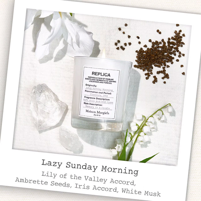 REPLICA LAZY SUNDAY MORNING SCENTED CANDLE CANDLE by MAISON MARGIELA at Sundora