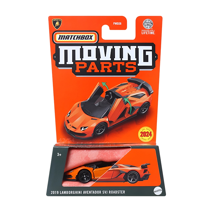 2019 Lamborghini Aventador SVJ with Moving Parts