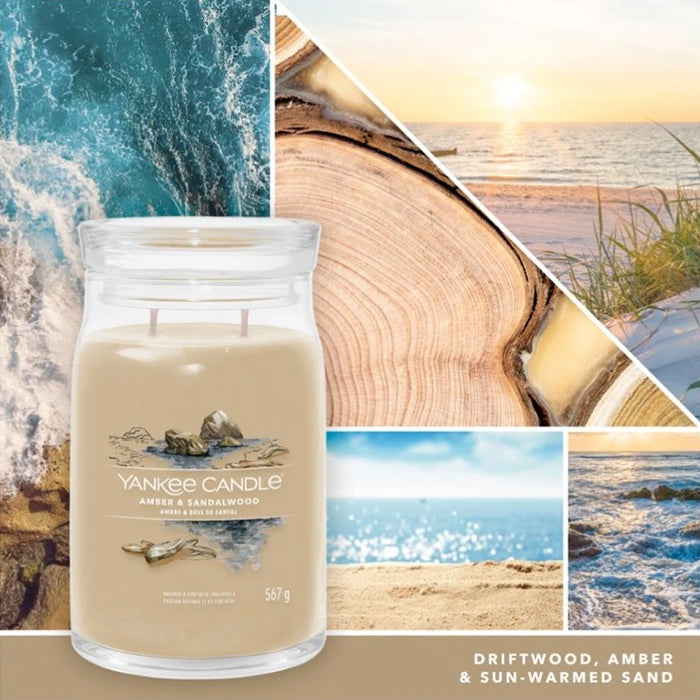 Amber &amp; Sandalwood Signature Jar