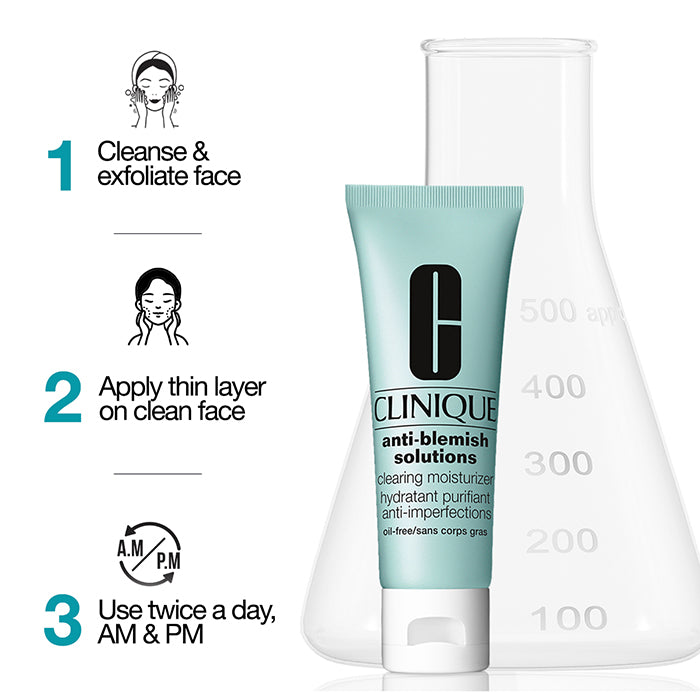 ANTI-BLEMISH SOLUTIONS - CLEARING MOISTURIZER MOISTURIZER by CLINIQUE at Sundora