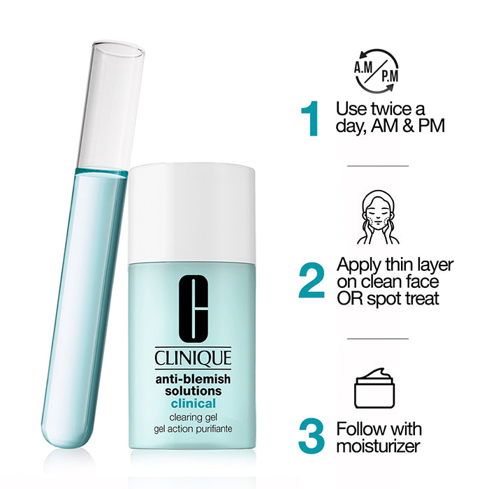 ANTI-BLEMISH SOLUTIONS CLINICAL CLEARING GEL CLEANSER by CLINIQUE at Sundora