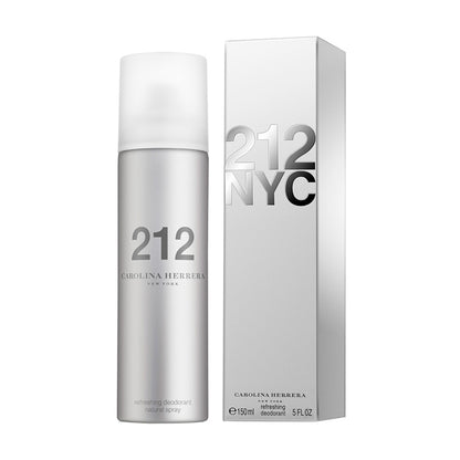 212 NYC women Deodorant spray DEODORANT by CAROLINA HERRERA at Sundora