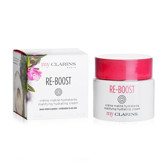 MY RE BOOST MATIFYING HYDRATING CREAM COMBINATION TO OILY SKIN 50ML SKINCARE by CLARINS at Sundora