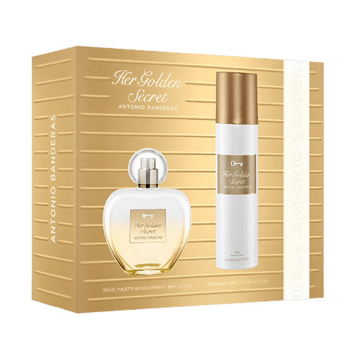 HER GOLDEN SECRET GIFT SET GIFT SET by BANDERAS at Sundora