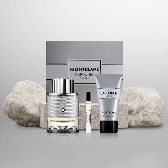 EXPLORER PLATINUM EAU DE PARFUM GIFT SET GIFT SET by MONTBLANC at Sundora
