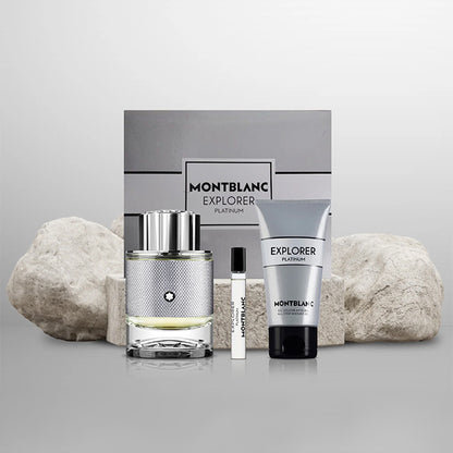 EXPLORER PLATINUM EAU DE PARFUM GIFT SET GIFT SET by MONTBLANC at Sundora
