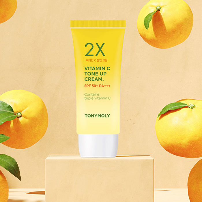 2X VITAMIN C TONE UP CREAM FACE CREAM by TONYMOLY at Sundora
