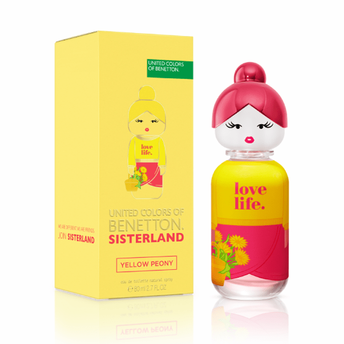 SISTERLAND YELLOW PEONY PERFUME by UNITED COLORS OF BENETTON at Sundora