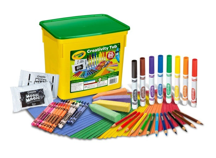Creativity Tub STATIONERY by CRAYOLA at Sundora