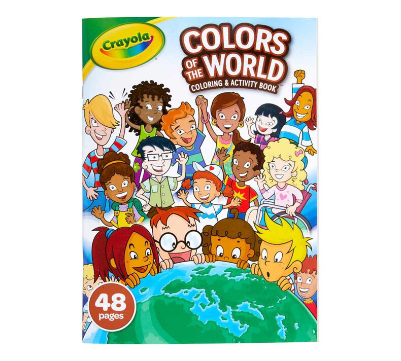 Colors Of World Coloring Book 48 Pages COLORING BOOK by CRAYOLA at Sundora
