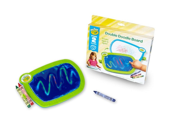 My First Double Doodle Board STATIONERY by CRAYOLA at Sundora