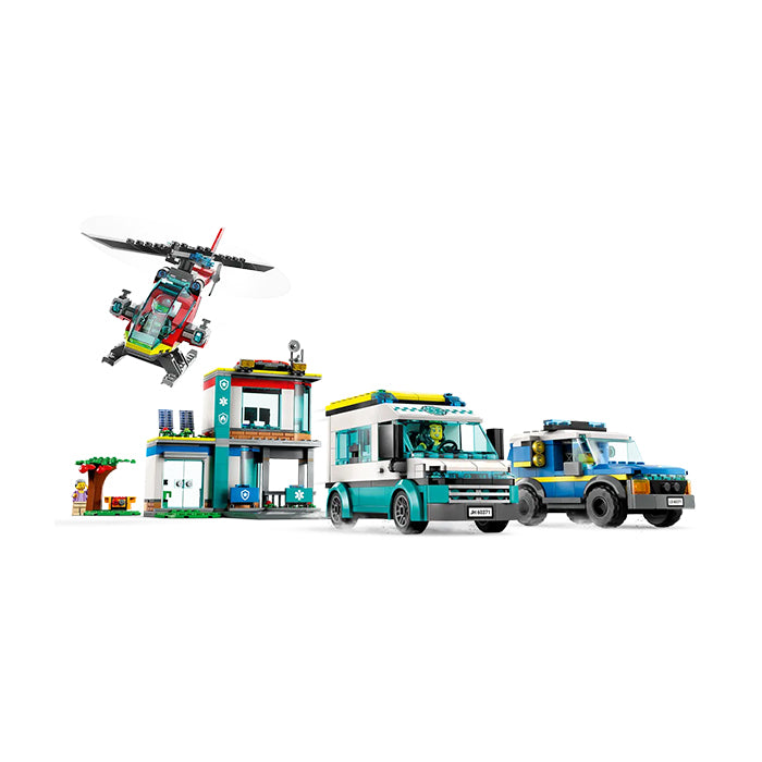 60371 EMERGENCY VEHICLES HQ TOYS by LEGO at Sundora
