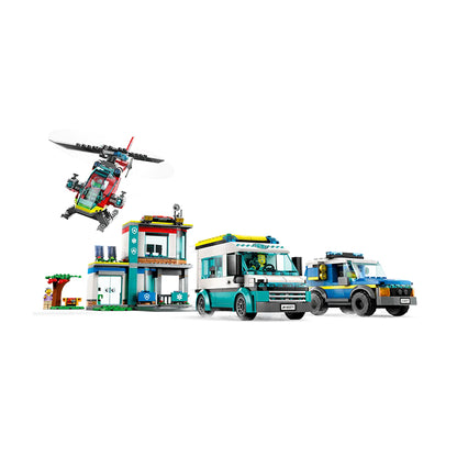 60371 EMERGENCY VEHICLES HQ TOYS by LEGO at Sundora