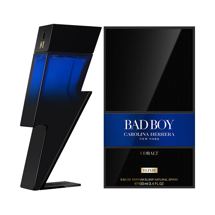 BAD BOY COBALT ELIXIR PERFUME by CAROLINA HERRERA at Sundora