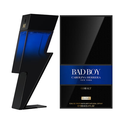 BAD BOY COBALT ELIXIR PERFUME by CAROLINA HERRERA at Sundora