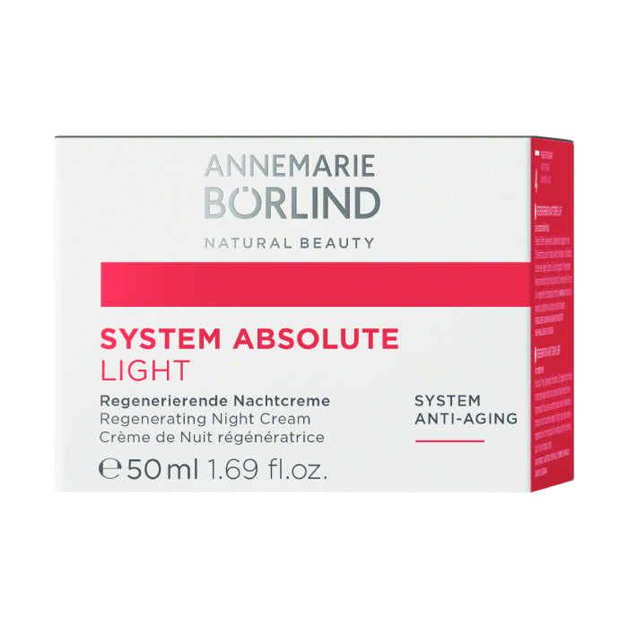 SYSTEM ABSOLUTE REGENERATING NIGHT CREAM FACE CREAM by ANNEMARIE BORLIND at Sundora