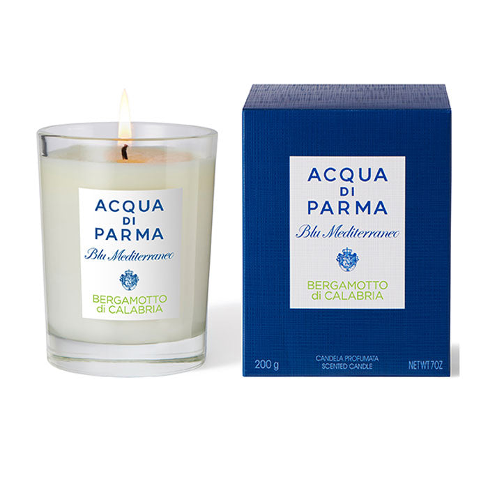 BLU MEDITERRANEO BERGAMOTTO DI CALABRIA CANDLE CANDLE by ACQUA DI PARMA at Sundora