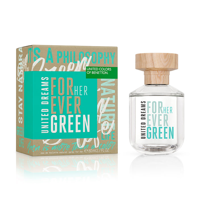 UNITED DREAMS FOREVER GREEN FOR HER PERFUME by UNITED COLORS OF BENETTON at Sundora
