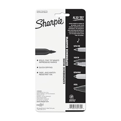 SHARPIE PERMANENT MARKERS, FINE POINT STATIONERY by SHARPIE at Sundora