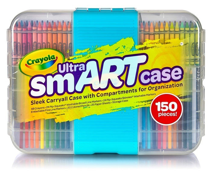 Ultra Smart Case With Multiple Compartment 150 Pcs Set STATIONERY by CRAYOLA at Sundora