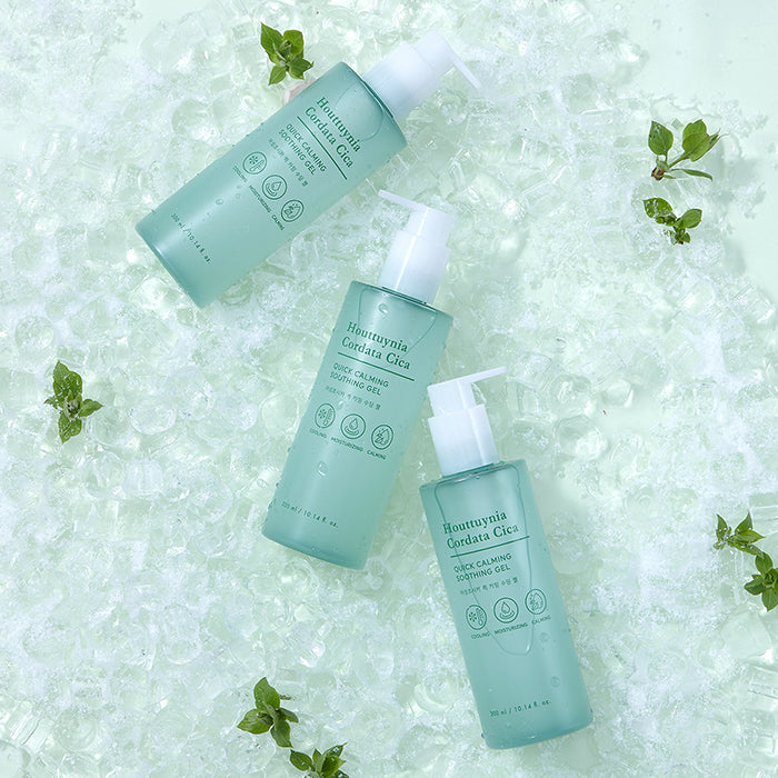 HOUTTUYNIA CORDATA CICA QUICK CALMING SOOTHING GEL TONER by TONYMOLY at Sundora
