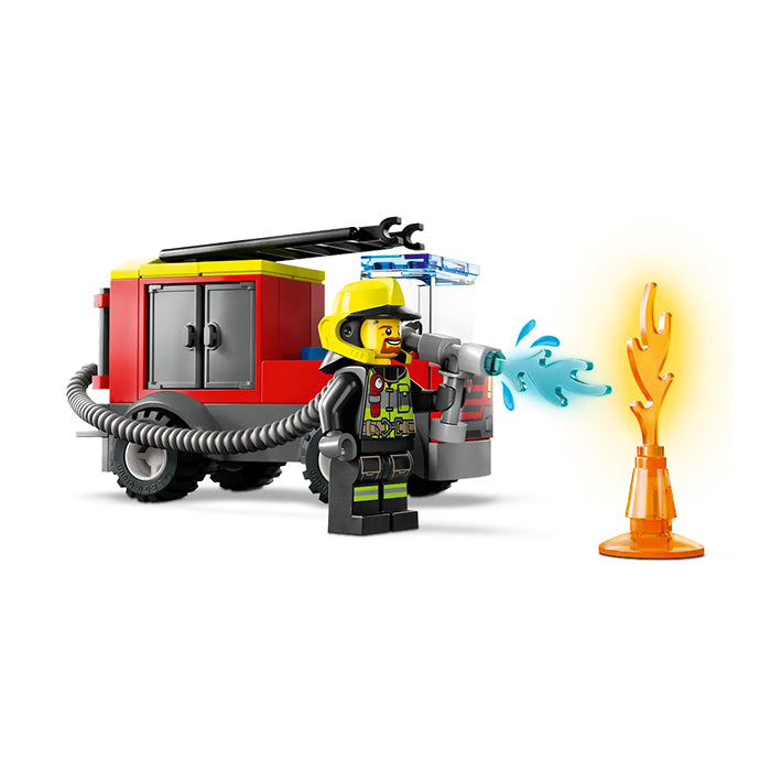 60375 FIRE STATION AND FIRE TRUCK TOYS by LEGO at Sundora