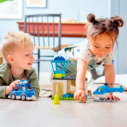 10959 POLICE STATION &amp; HELICOPTER TOYS by LEGO at Sundora