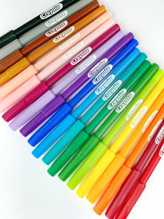 Washable Wonder Markers 20 Colors MARKERS by CRAYOLA at Sundora