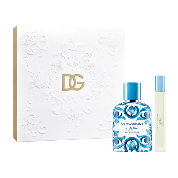 Dolce&amp;Gabbana Light Blue Capri In Love Pour Homme Gift Set