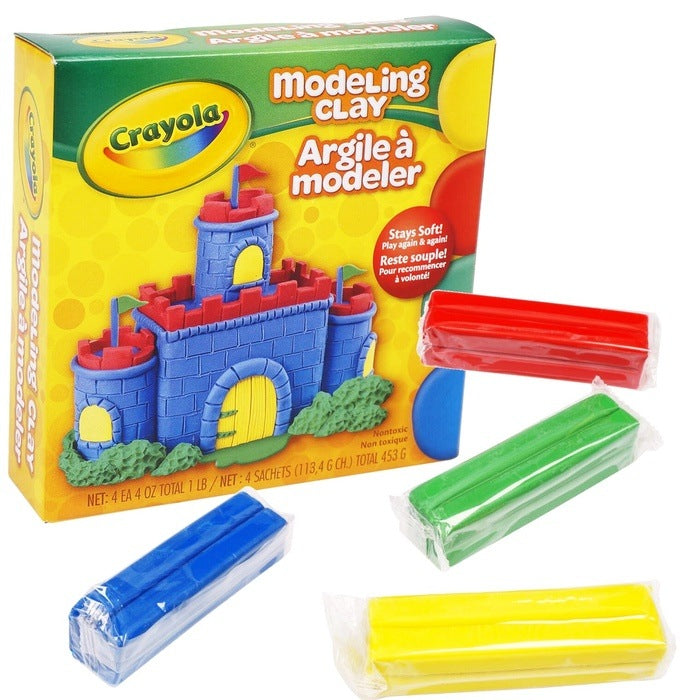 Modeling Clay 4 Color STATIONERY by CRAYOLA at Sundora