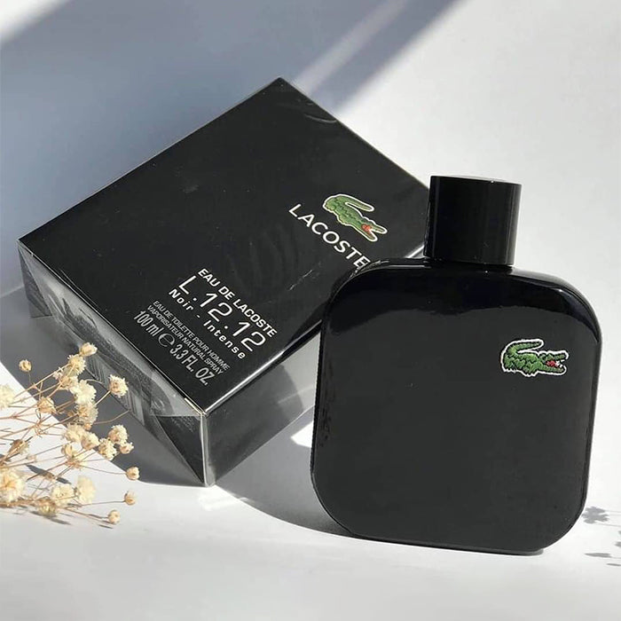 L.12.12 NOIR EAU DE TOILETTE PERFUME by LACOSTE at Sundora