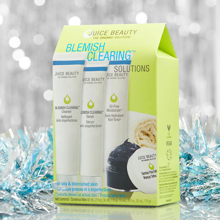 BLEMISH CLEARING SOLUTIONS KIT CLEANSER by JUICE BEAUTY at Sundora