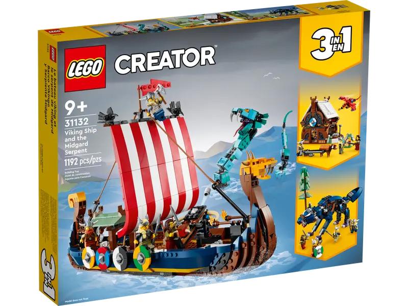 31132 Viking Ship and the Midgard Serpent TOYS by LEGO at Sundora